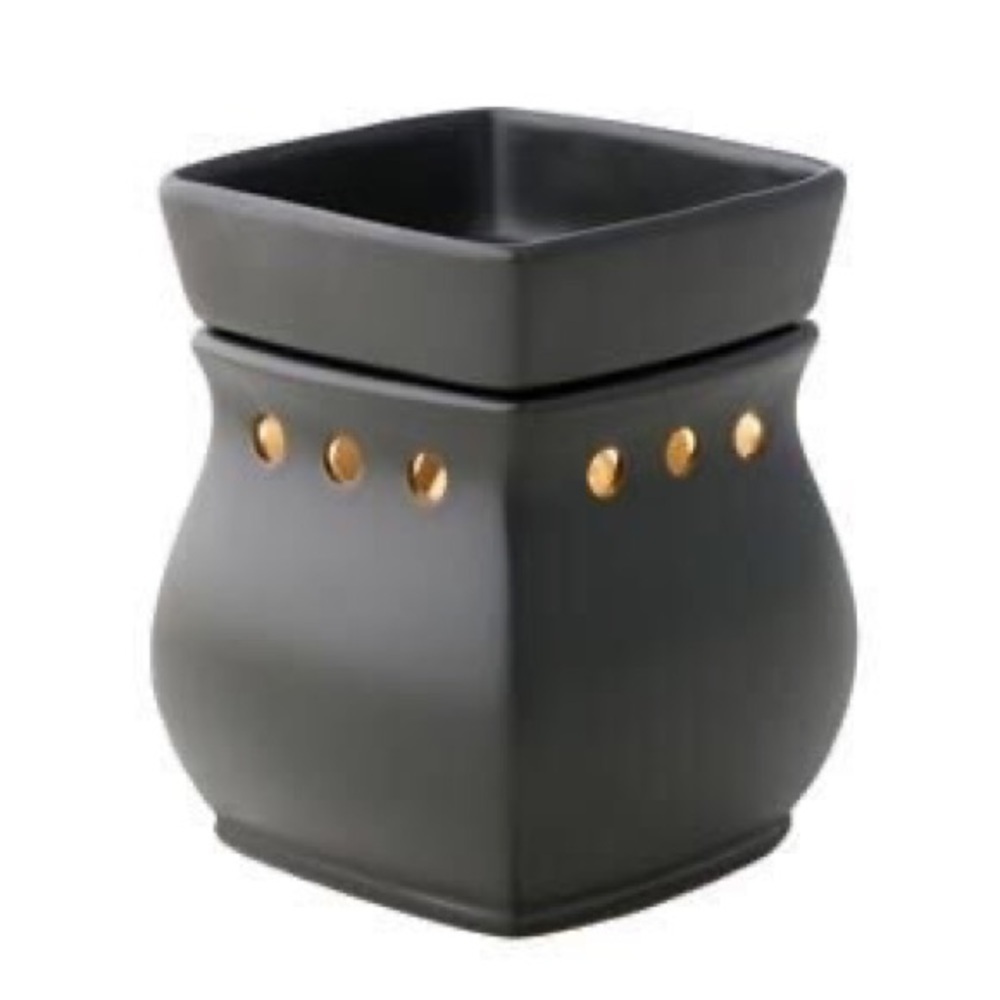 Classic Satin Black Scentsy Warmer Electric Wax Melt Warmer - Picture 10 of 11